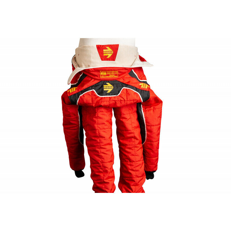 Momo Fireproof Racing Suit - CORSA EVO - Red (FIA Approved)