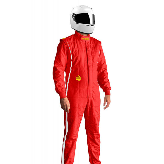 Momo Fireproof Racing Suit - PRO LITE - Red (FIA Approved)