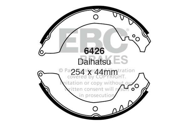 EBC Brake Shoe Replacement Set (6426)