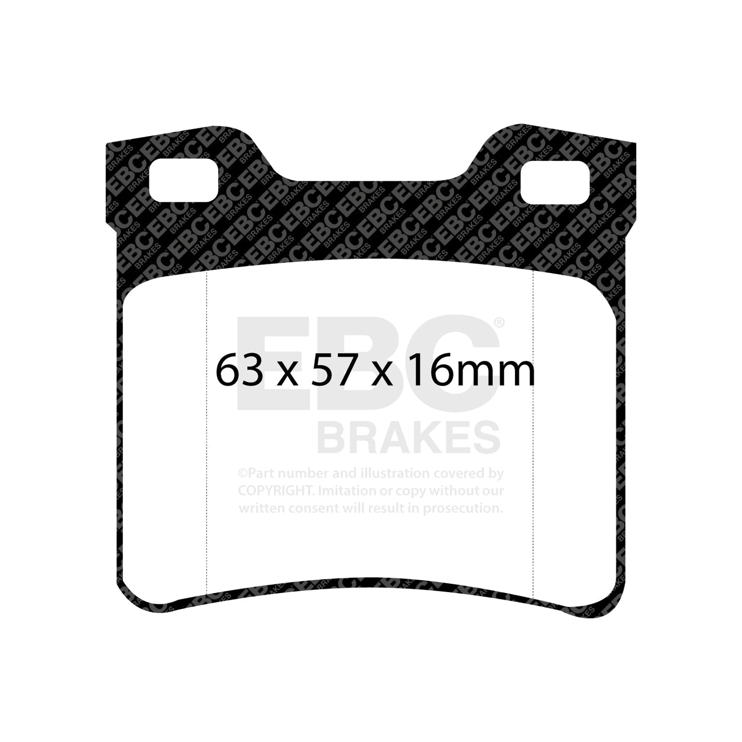 EBC Brakes Pad and Disc Full vehicle Kit (PD40K1509)
