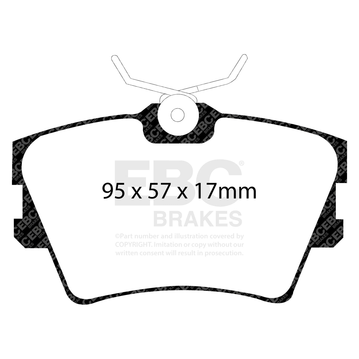 EBC Brakes Pad and Disc Full vehicle Kit (PD40K1897)