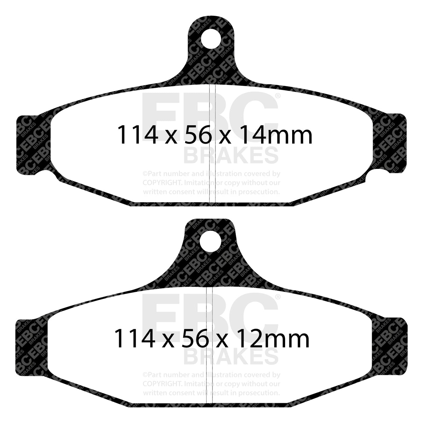 EBC Brakes Pad and Disc Full vehicle Kit (PD40K477)