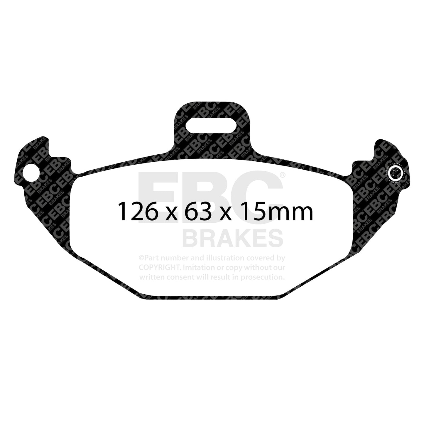 EBC Brakes Pad and Disc Full vehicle Kit (PD40K1596)