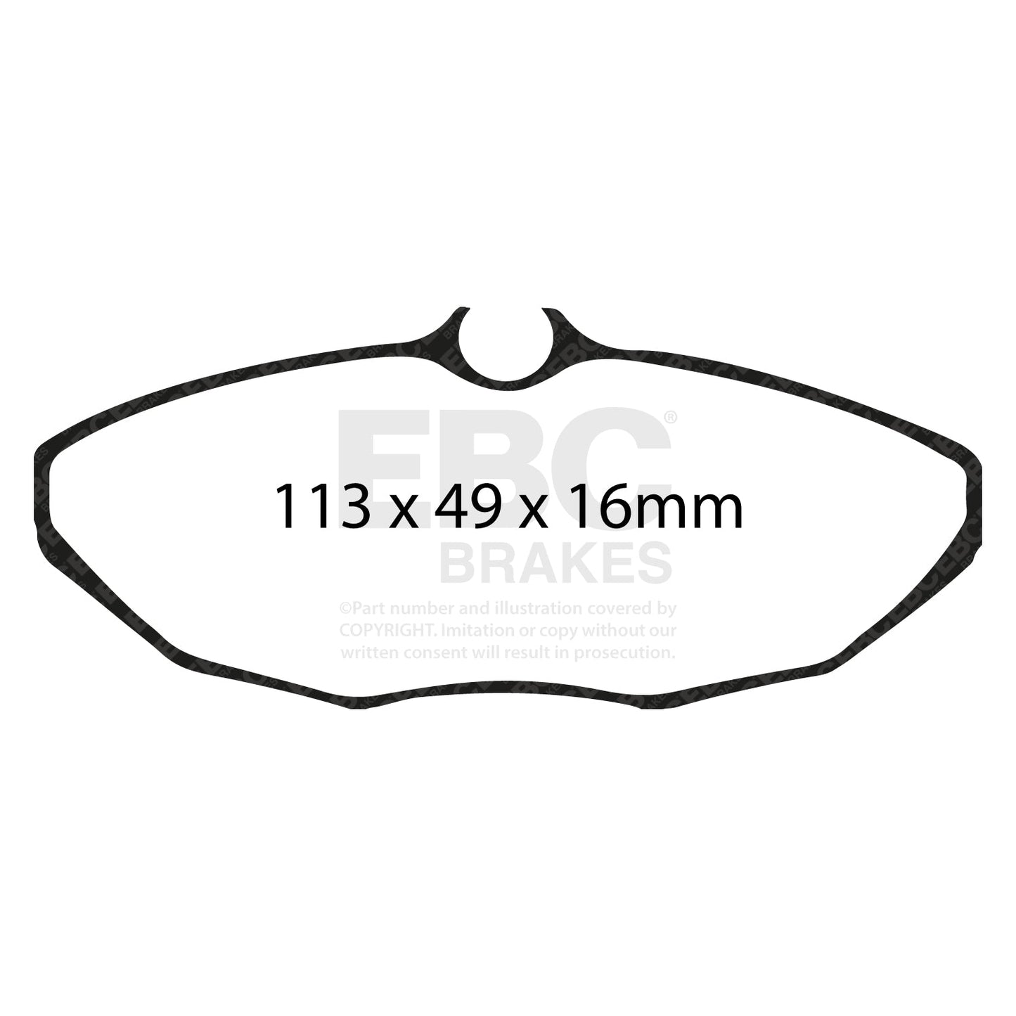 EBC Brakes Pad and Disc Full vehicle Kit (PD40K962)