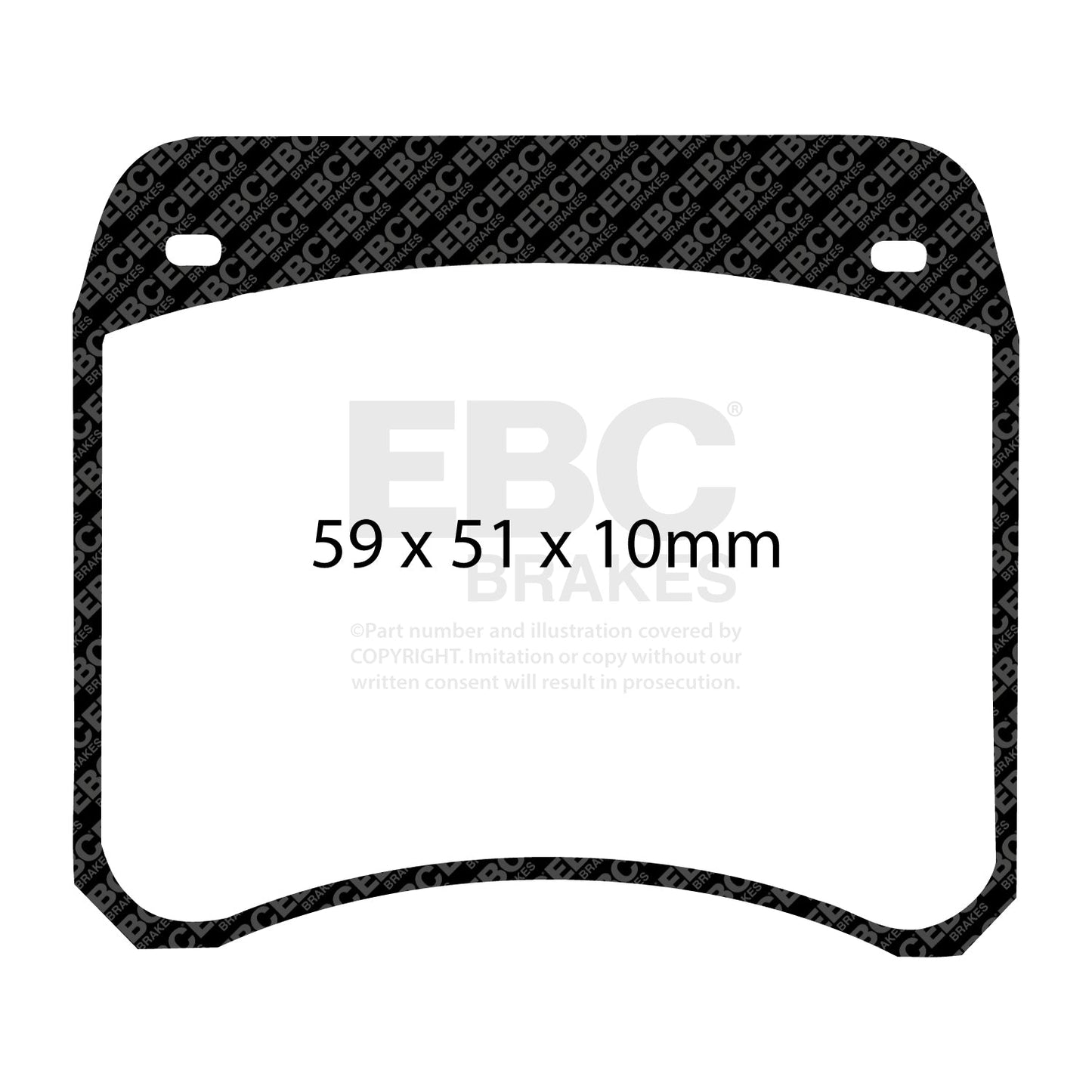 EBC Orangestuff 9000 Series Race Brake Pad Set (DP9128)