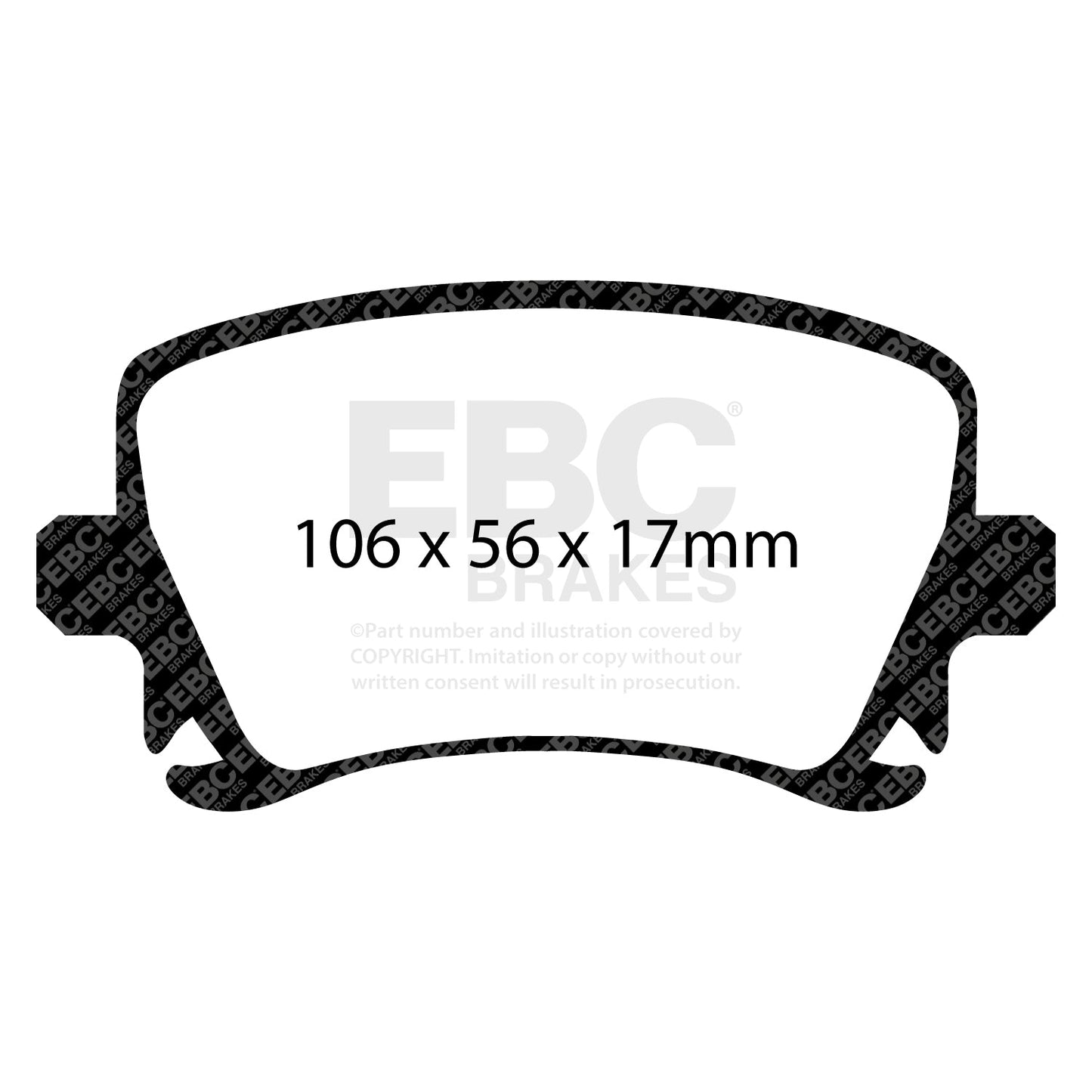 EBC Brakes Pad and Disc Full vehicle Kit (PD40K2340)