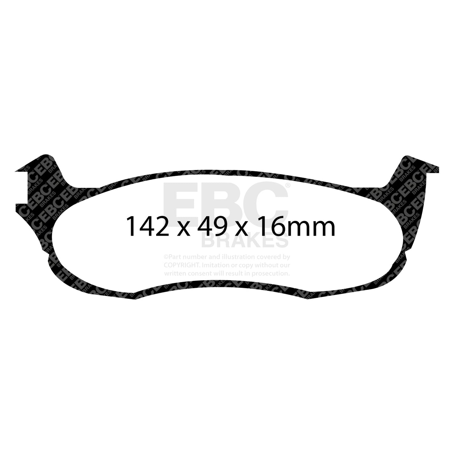 EBC Brakes Pad and Disc Full vehicle Kit (PD40K2113)