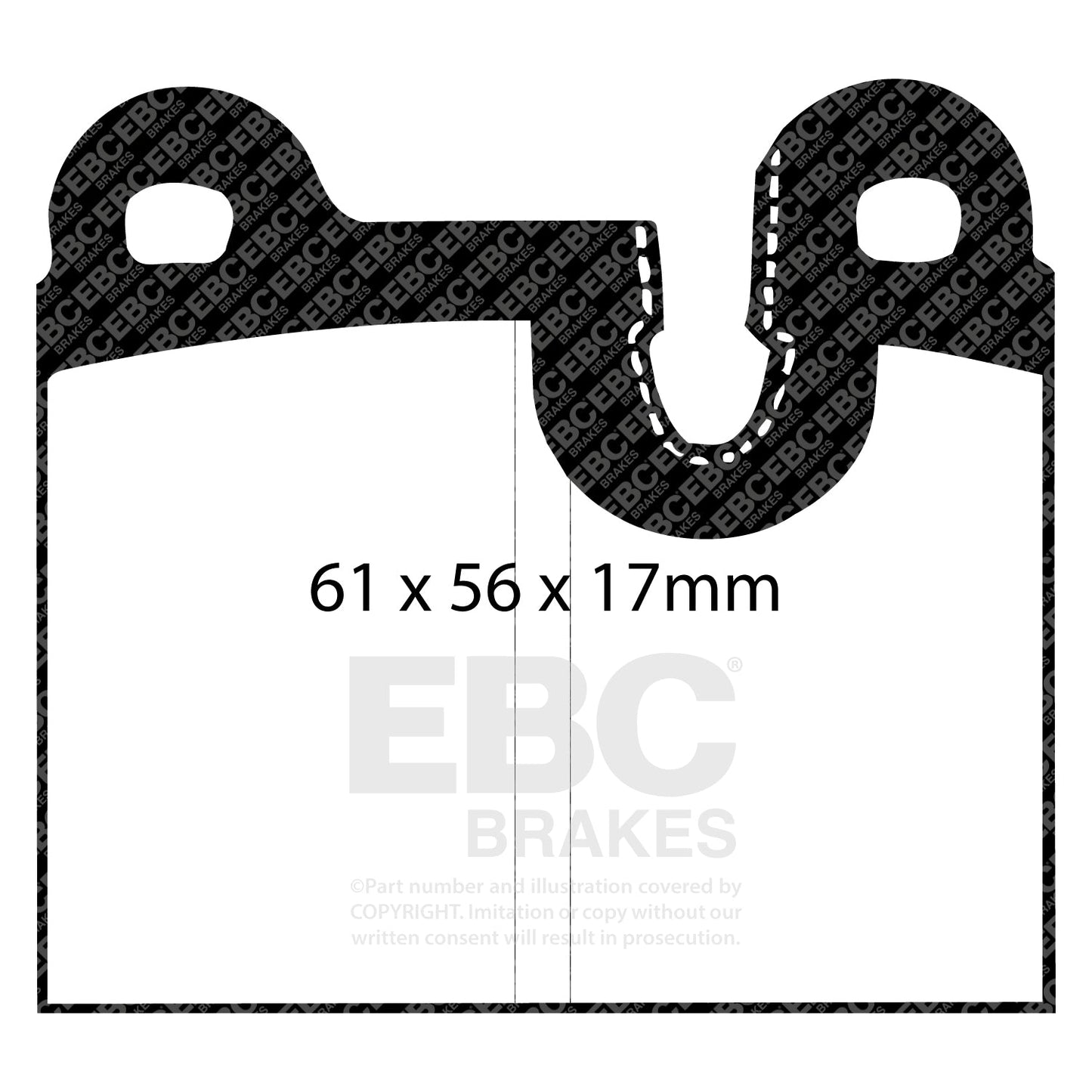 EBC Brakes Ultimax Pad and Plain Disc Full vehicle Kit (PD40K389)