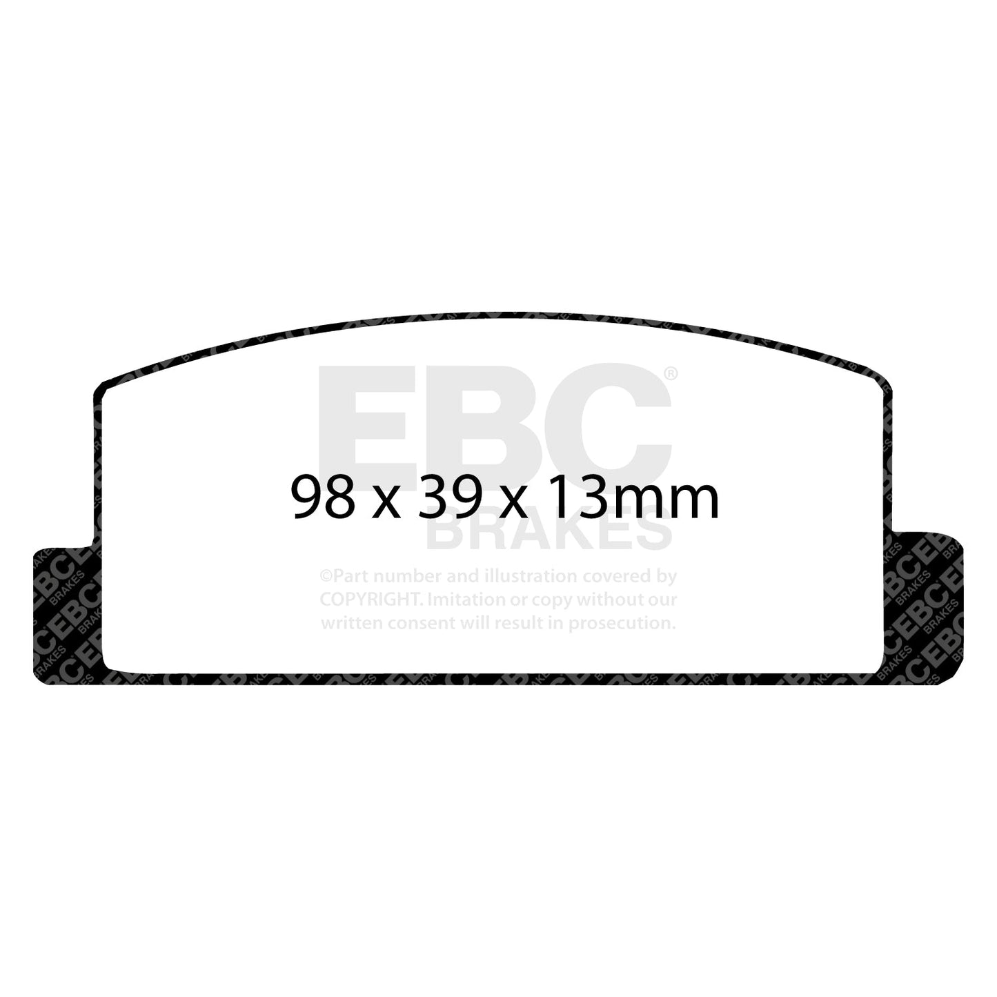EBC Brakes Pad and Disc Full vehicle Kit (PD40K1137)