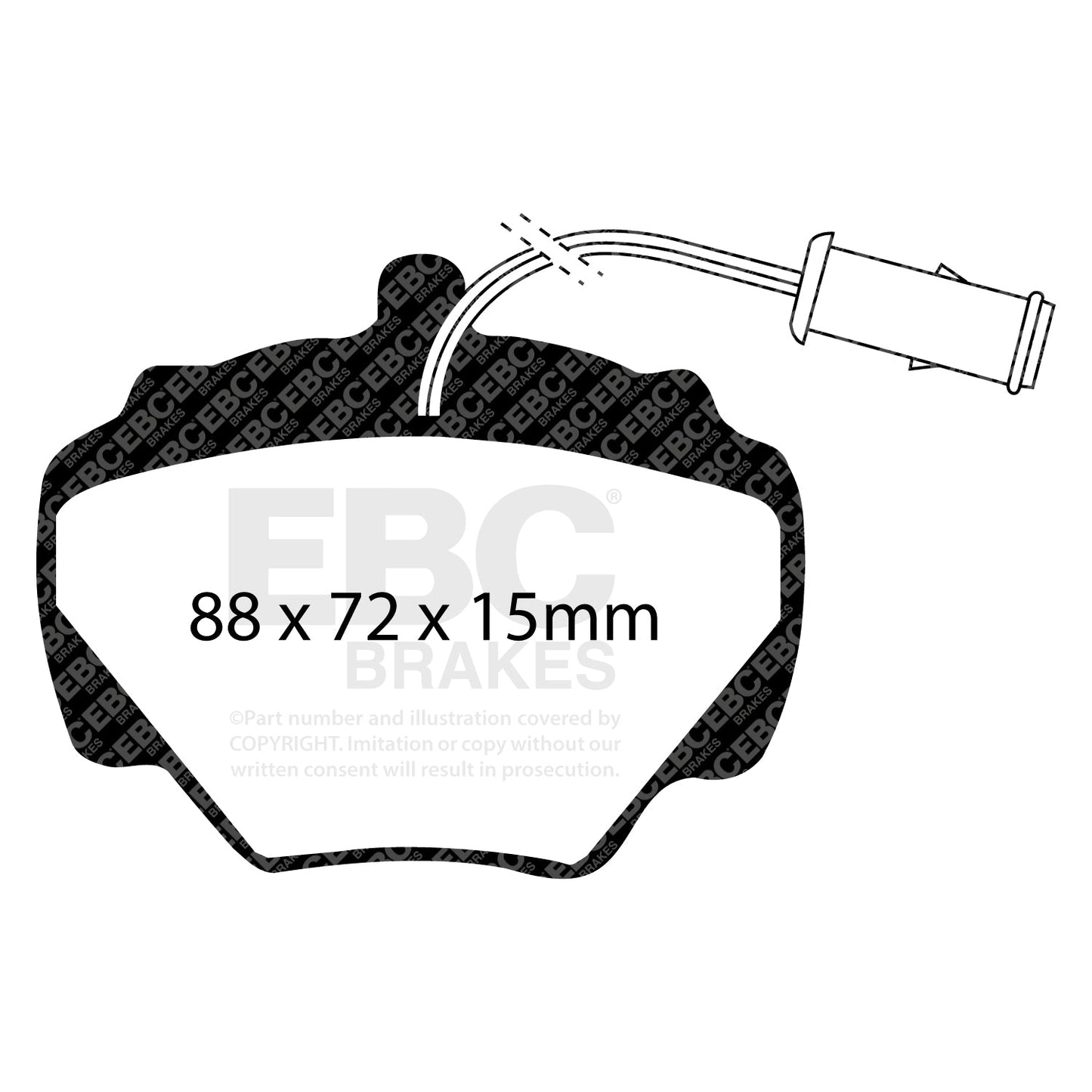 EBC Brakes Pad and Disc Full vehicle Kit (PD40K1059)