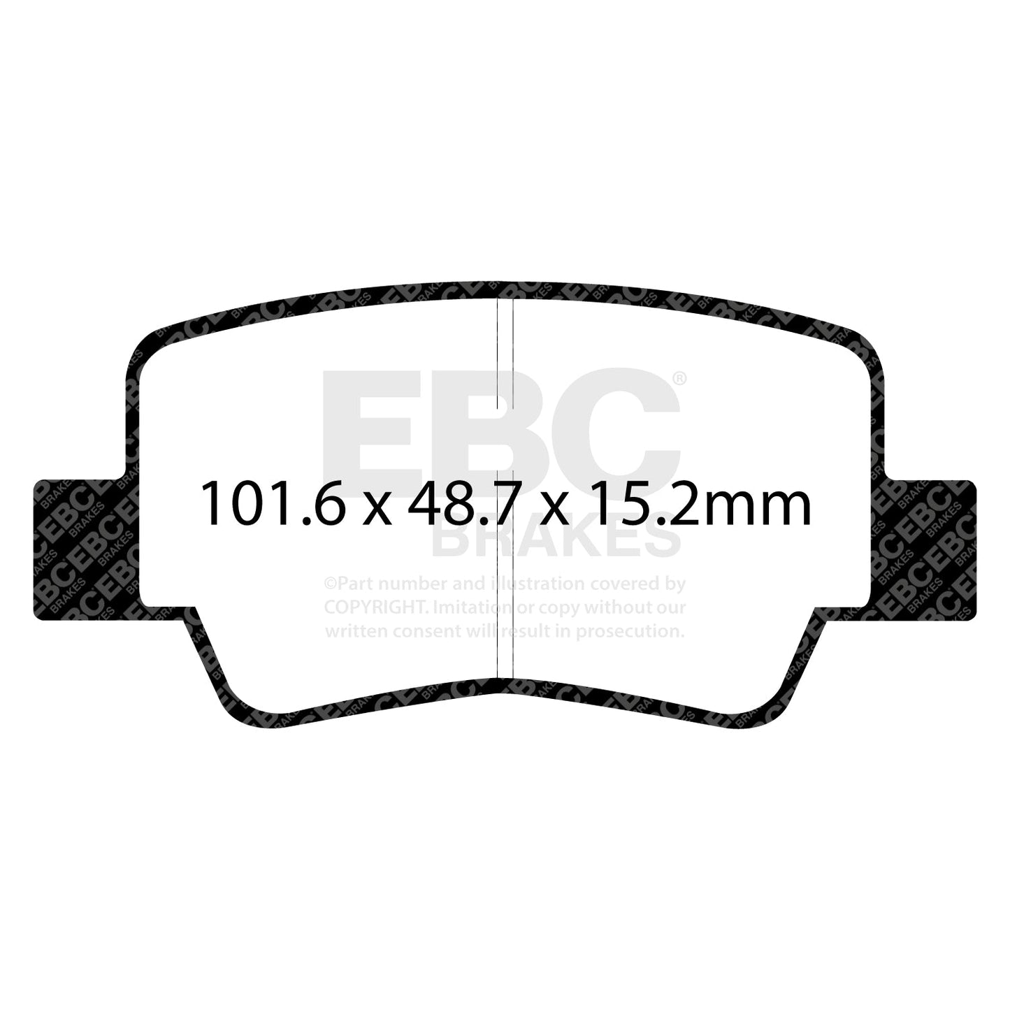 EBC Brakes Pad and Disc Full vehicle Kit (PD40K1880)