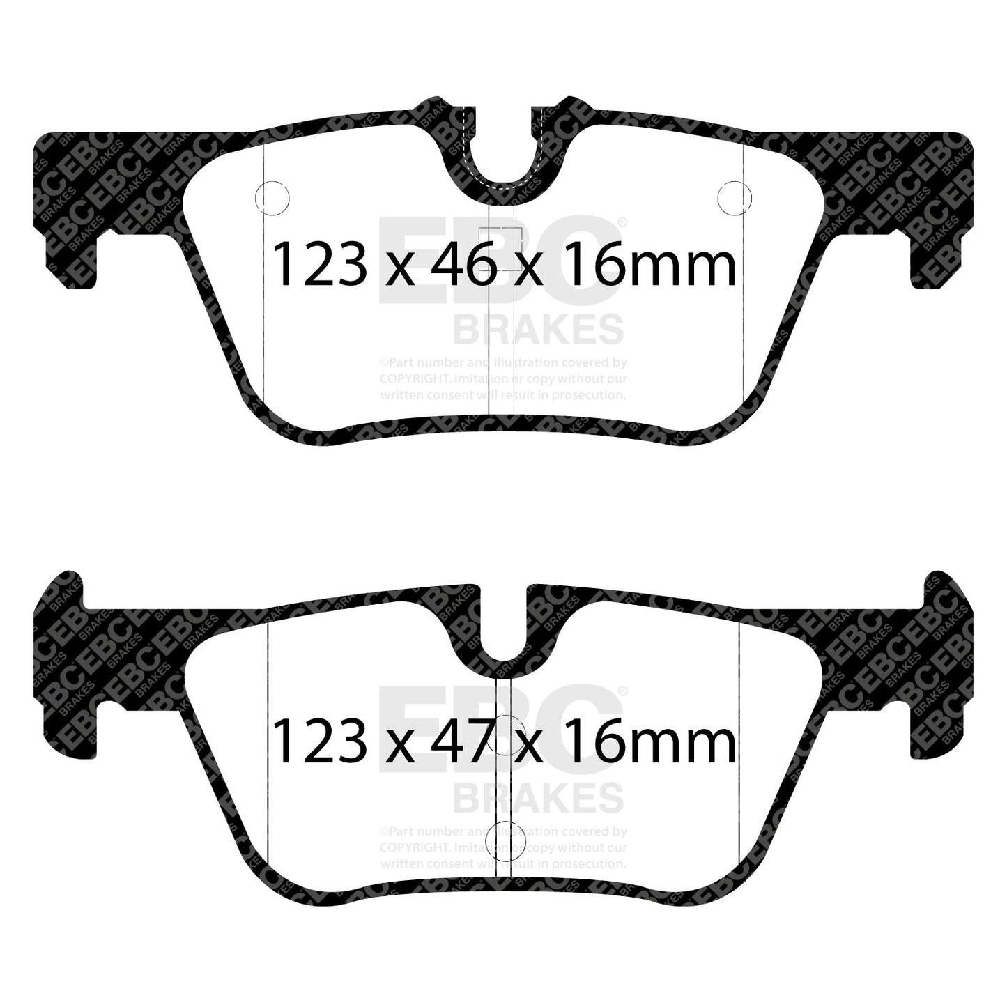 EBC Brakes Pad and Disc Full vehicle Kit (PD40K2354)