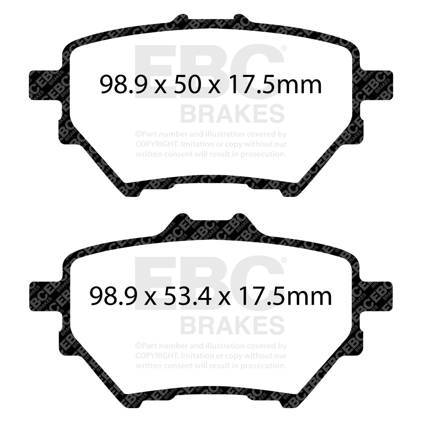 EBC Brakes Pad and Disc Full vehicle Kit (PD40K2478)