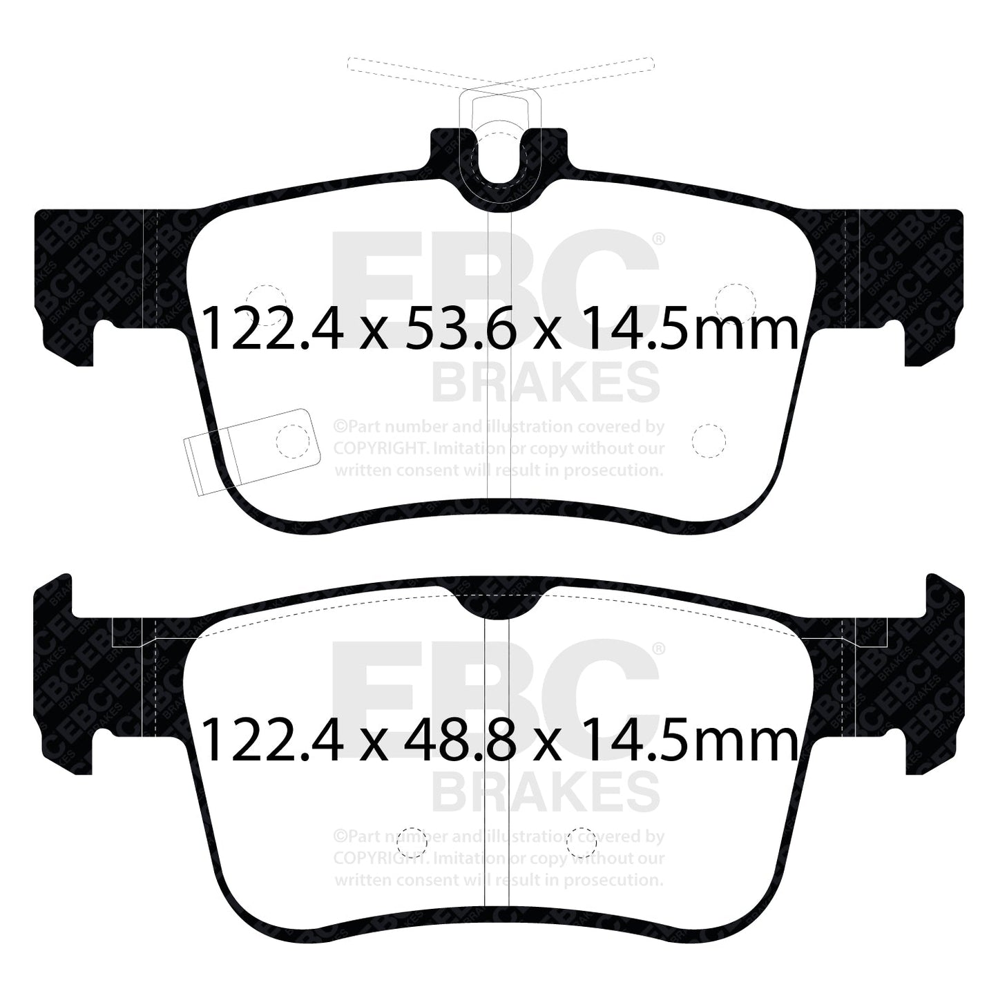 EBC Brakes Pad and Disc Full vehicle Kit (PD40K2365)