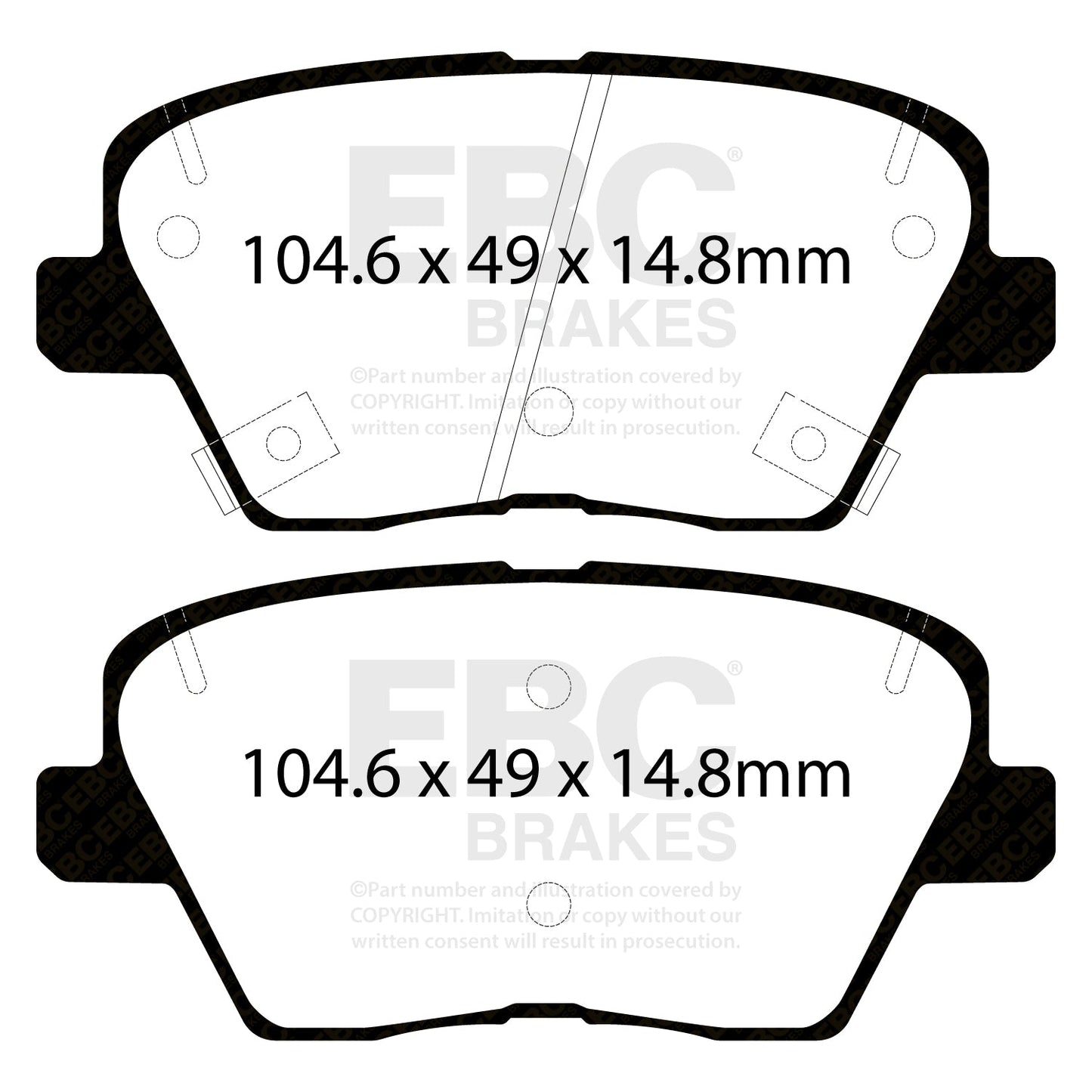 EBC Brakes Pad and Disc Full vehicle Kit (PD40K2625)