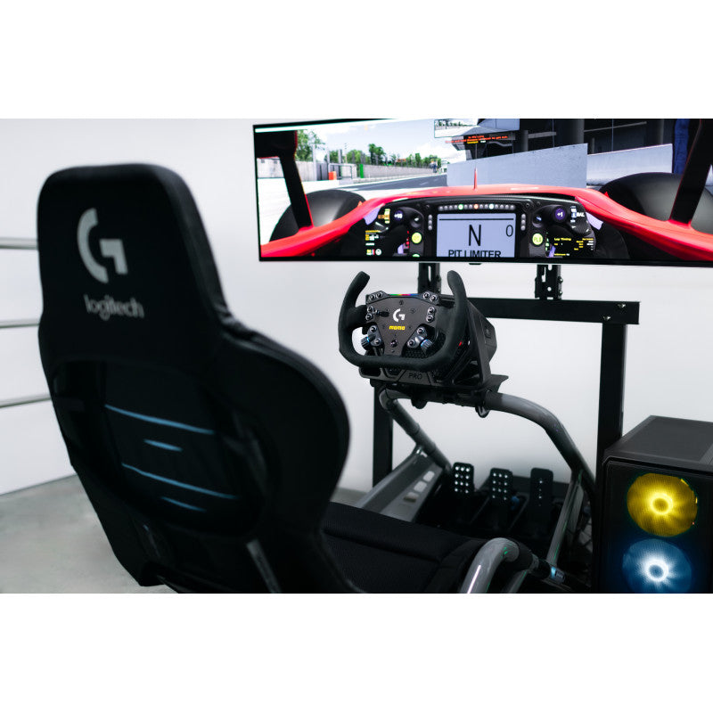 MOMO SIM GT-Racer 290 x Logitech G Racing Sim Steering Wheel