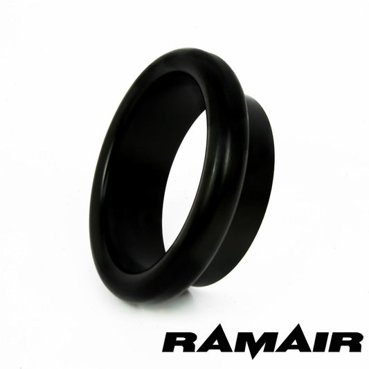 100mm Black Trumpet End Cap