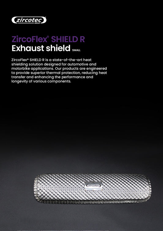 ZircoFlex® SHIELD R - Exhaust shield (SMALL)