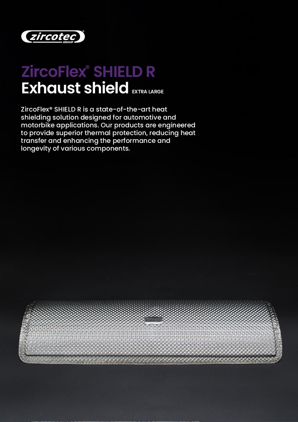 ZircoFlex® SHIELD R - Exhaust shield (X LARGE)