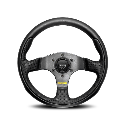 Momo Steering wheel (street) - TEAM - BLACK LEATHER Ø280mm