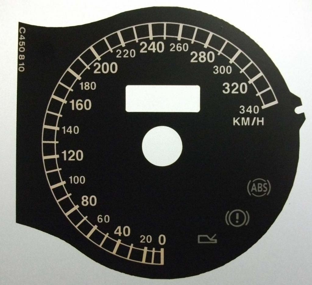 Lockwood Ferrari 360 KMH BLACK Dial Conversion Kit C450