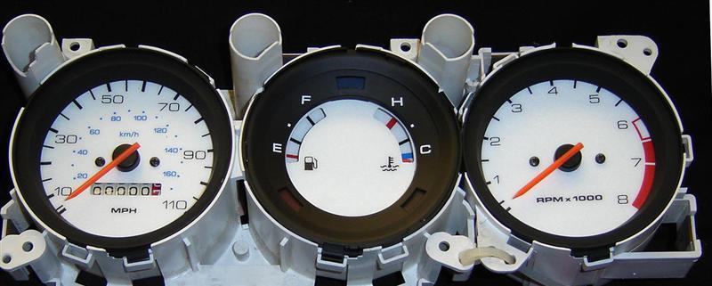 Lockwood Austin Mini Mini 110MPH CREAM (ST) Dial Kit 8007b