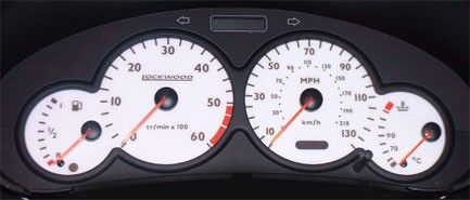 Lockwood Peugeot 206 & Partner 98-02 (Diesel / No Oil) WHITE (B) Dial Kit 44XXX