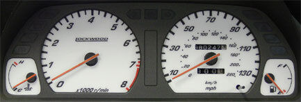 Lockwood Rover 200 & 400 1990-1995 130MPH BLUE (ST) Dial Kit 400WW1