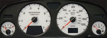 Lockwood Vauxhall Astra Mk4 (G) 120/130MPH YELLOW (ST) Dial Kit 44XX