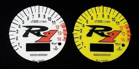 Lockwood Yamaha R1 YELLOW (A) Dial Kit SDY003
