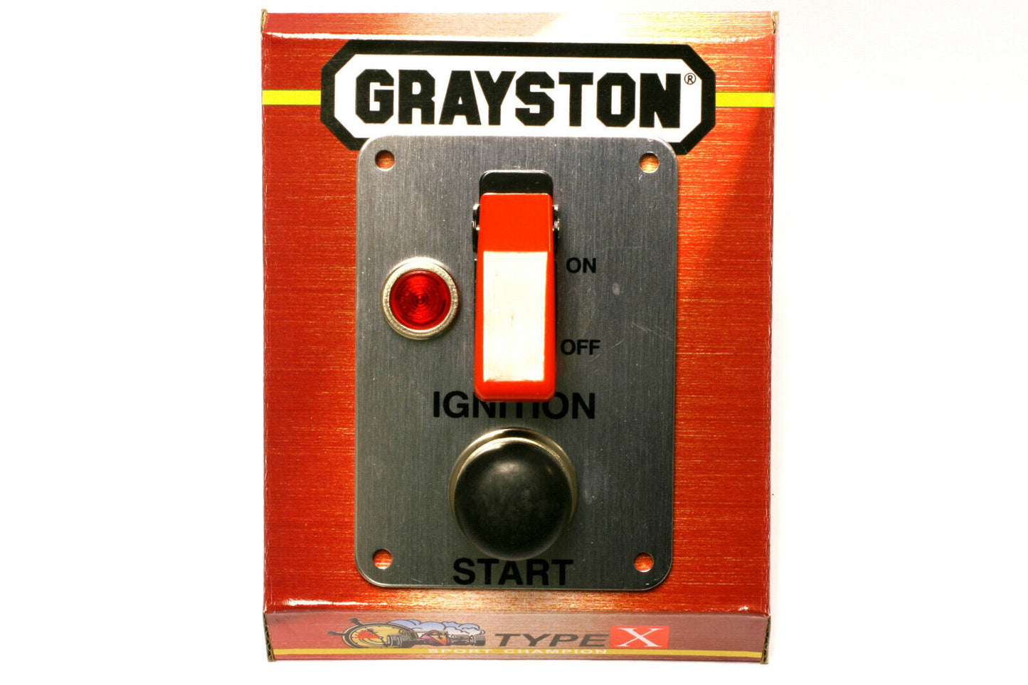 Starter Panel- Push Button and Light- 30amp