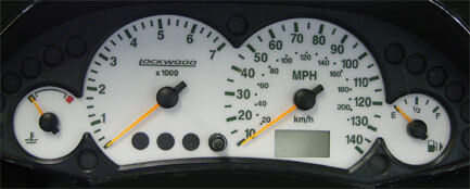 Lockwood Ford Focus Mk1 2001-2005 Petrol Late Models YELLOW (G) Dial Kit 44PPP