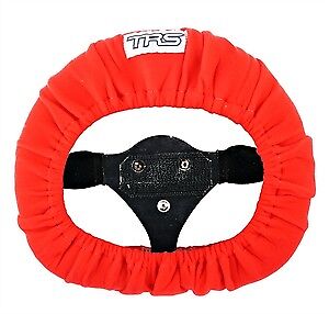 TRS Steering Wheel Cover RED (Up to 350mm) Race/Rally/Motorsport MA400-0001