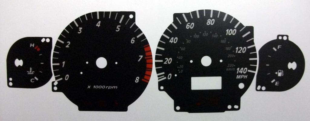 Lockwood Hyundai Santa Fe DARK PURPLE Dial Conversion Kit C495