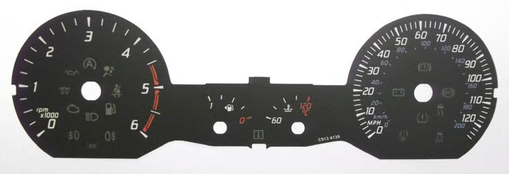 Lockwood Ford Transit Mk8 2013- BLACK Dial Conversion Kit C913