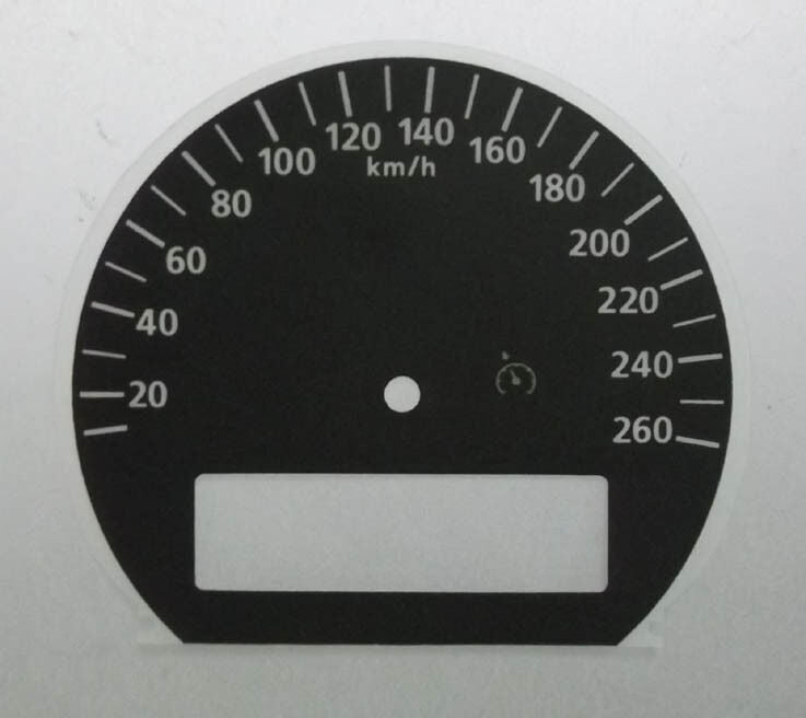 Lockwood BMW X3 KMH BLACK Dial Conversion Kit C959