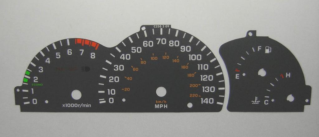 Lockwood Chevrolet Tacuma GREY Dial Conversion Kit C250