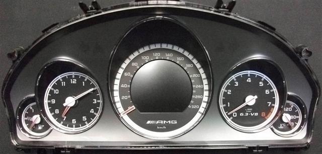 Lockwood Mercedes E-Class AMG KMH BLACK Dial Conversion Kit C498