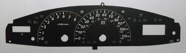Lockwood Toyota Yaris Mk2 BLACK Dial Conversion Kit C927