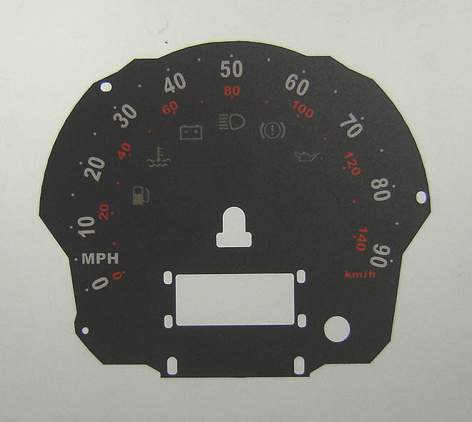 Lockwood VW Combi BLACK Dial Conversion Kit C154