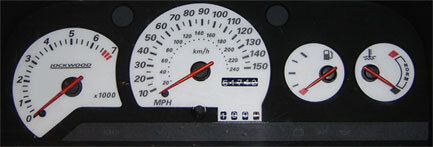 Lockwood Ford Escort Mk5 1991-1994 150PMH BLUE (ST) Dial Kit 400N