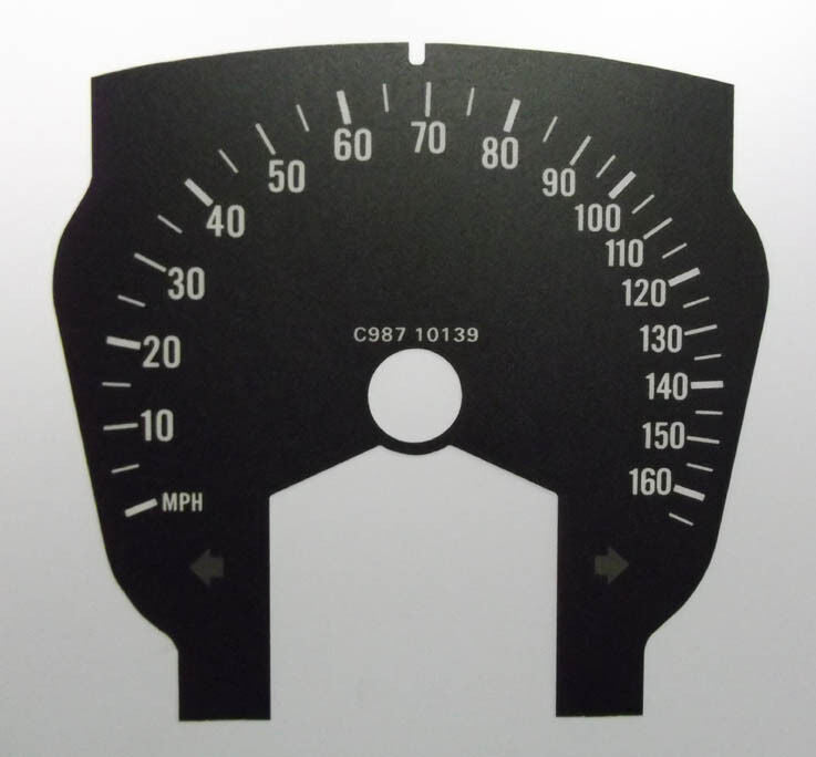 Lockwood Saab 95 2010-2012 BLACK Dial Conversion Kit C987