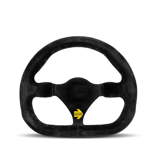 Momo Steering wheel (track) - MOD. 27 - BLACK SUEDE Ø270mm