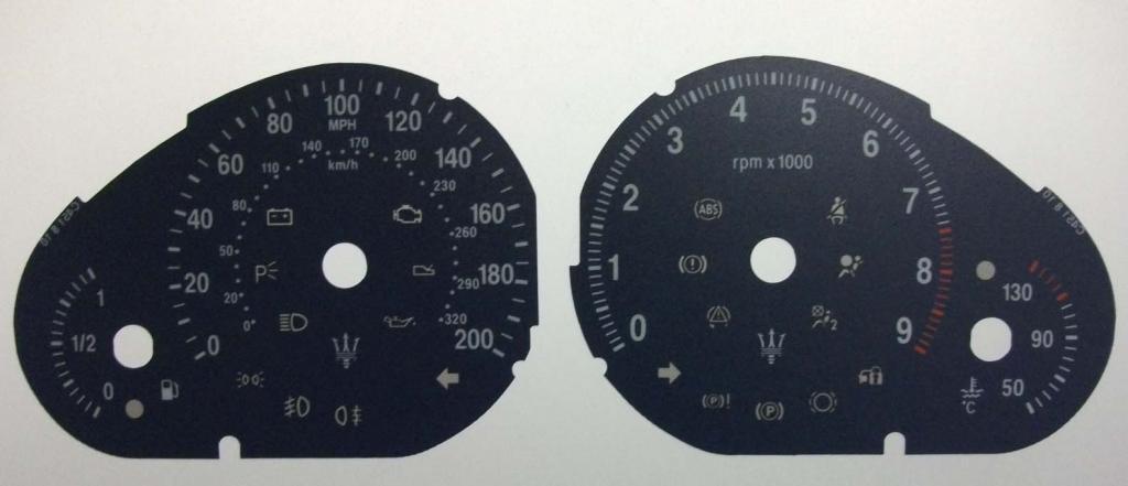 Lockwood Maserati Quatroporte BLUE Dial Conversion Kit C451