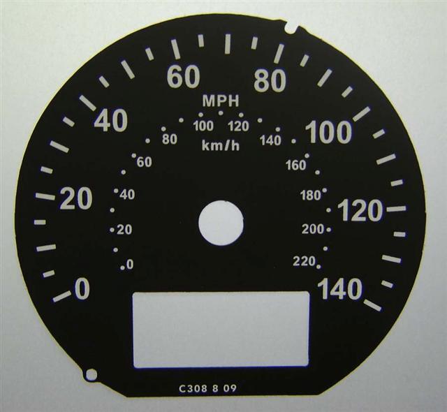 Lockwood Kia Carens BLACK Dial Conversion Kit C308