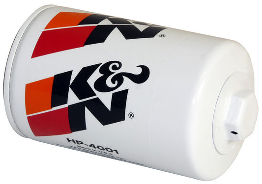 K&N Premium Wrench-Off Oil Filter HP-4001 (Performance Canister Oil Filter)