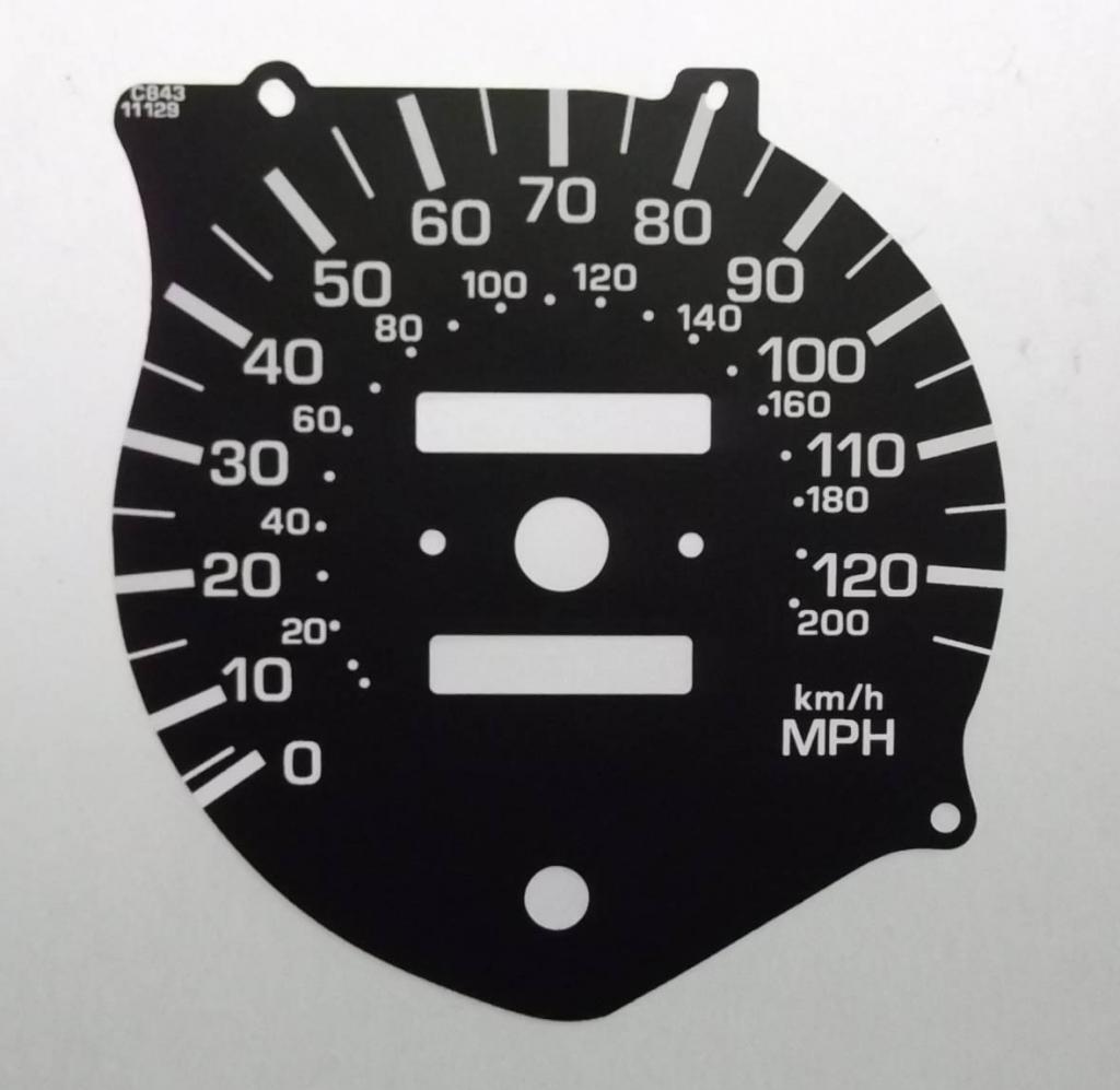 Lockwood Toyota Landcruiser BLACK Dial Conversion Kit C843
