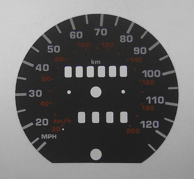 Lockwood VW Transporter BLACK Dial Conversion Kit C183