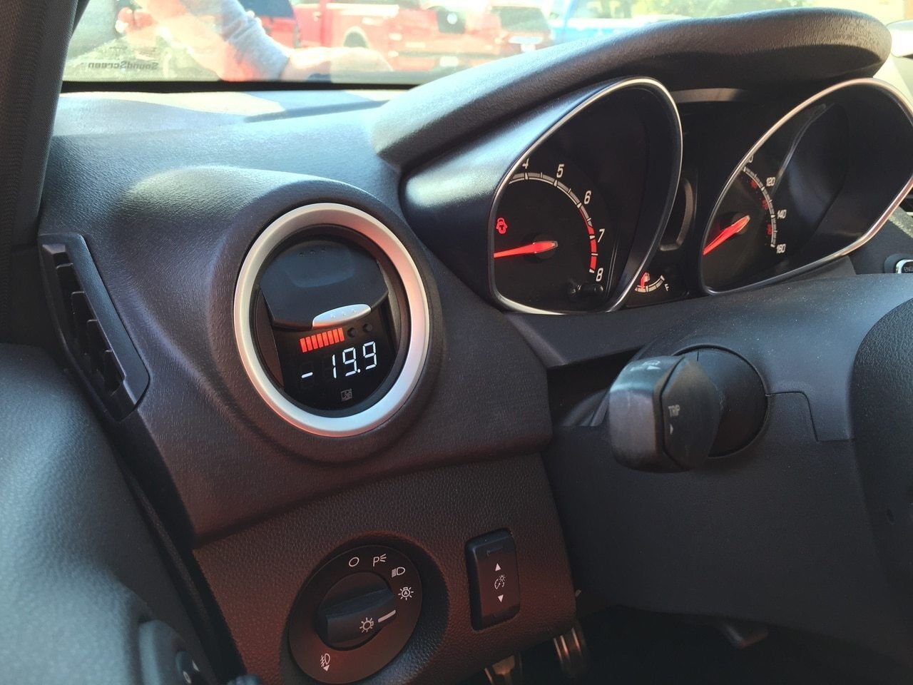 P3 Multi Gauge Ford Fiesta Mk7 incl. ST Multi-Function Digital Display WITH VENT