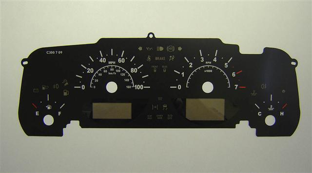 Lockwood Jeep Wrangler BLACK Dial Conversion Kit C300
